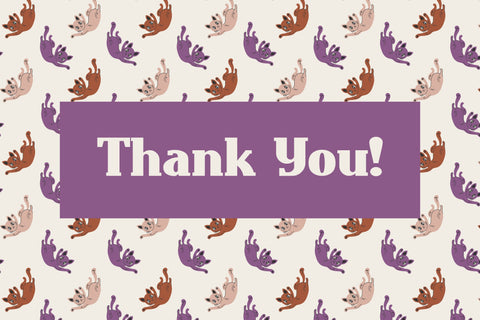 Retro Cats Seamless Patterns Digital Pattern Rin Green 