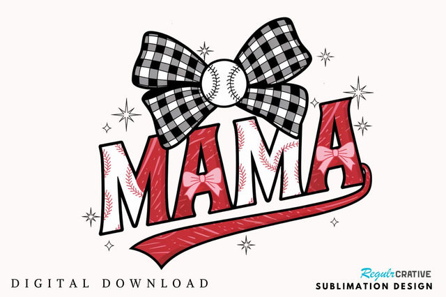 Retro Checkered Baseball Mama Coquette PNG, Baseball Mama PNG, Baseball Coquette PNG, Game Day, Checker Baseball PNG, Baseball Mom PNG Sublimation Regulrcrative 