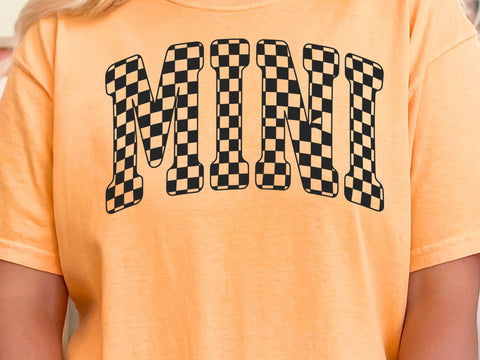 Retro Checkered Mini Design: SVG & PNG SVG DesignDestine 