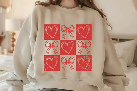 Retro Checkered Valentine's Day SVG SVG shah alam 