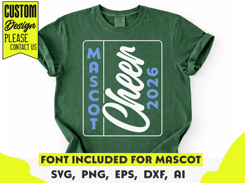 Retro Cheer Team SVG Template, Catching Cheerleading Design for Squad Shirts SVG DesignDestine 