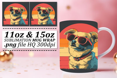 Retro Chic Animal Print Wrap Sublimation afrosvg 