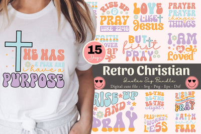 Retro Christian Svg Bundle SVG Regulrcrative 