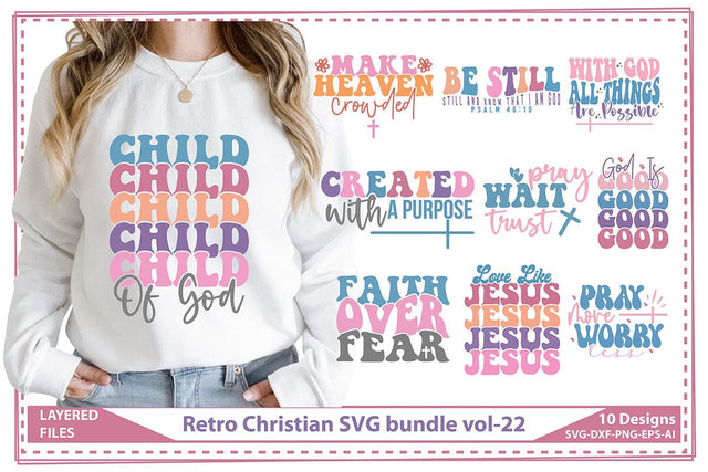 Retro Christian SVG bundle vol-22 SVG shah alam 