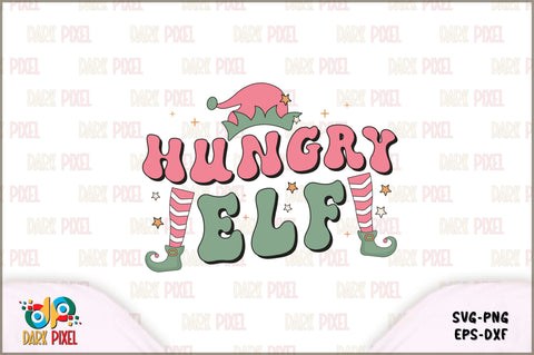 Retro Christmas Elf SVG Bundle SVG Shetara Begum 