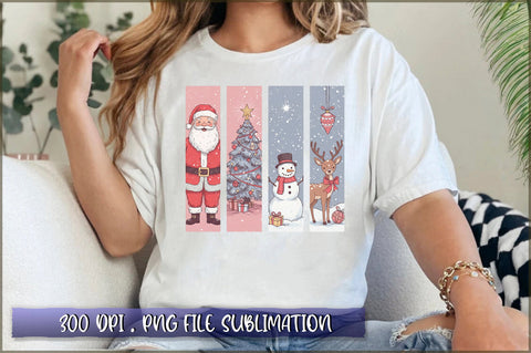 Retro Christmas PNG Sublimation Sublimation Shetara Begum 