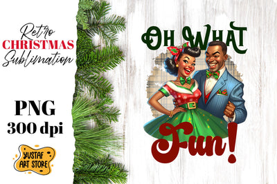 Retro Christmas sublimation design. Pin up sublimation. Sublimation Yustaf Art Store 