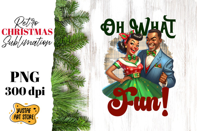 Retro Christmas sublimation design. Pin up sublimation. Sublimation Yustaf Art Store 