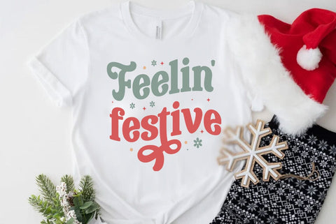 Retro Christmas Svg Bundle, Christmas Svg, Christmas Sayings Svg, Merry And Bright Svg, Merry Christmas Svg, Jolly Season Svg, Png Cut File SVG FiveStarCrafting 