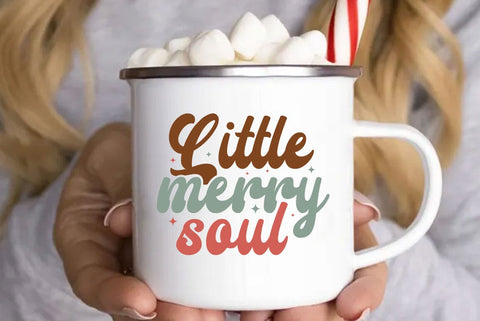Retro Christmas Svg Bundle, Christmas Svg, Christmas Sayings Svg, Merry And Bright Svg, Merry Christmas Svg, Jolly Season Svg, Png Cut File SVG FiveStarCrafting 