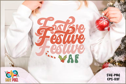 Retro Christmas SVG Bundle SVG Shetara Begum 