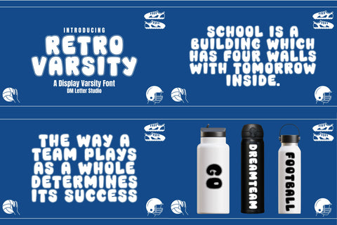 Retro Collection Font Dm Letter Studio 