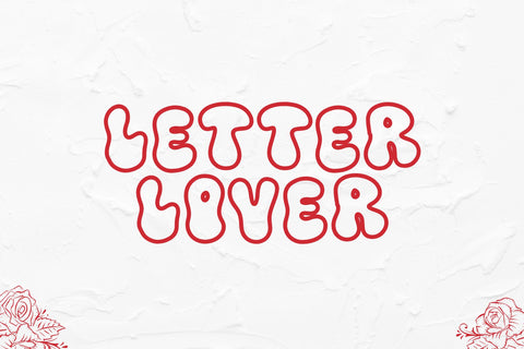 Retro Cookie Font Font Dm Letter Studio 