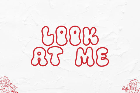 Retro Cookie Font Font Dm Letter Studio 