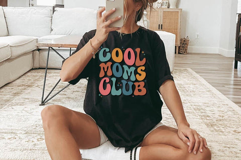 Retro Cool Moms Club SVG PNG, Cool Mom SVG, Mom SVG, Mothers Day SVG, New Mom SVG, Mom Shirt Design SVG What A Gem SVG 