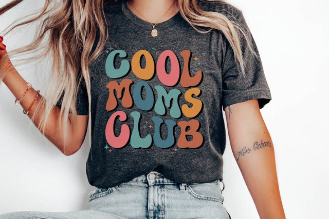 Retro Cool Moms Club SVG PNG, Cool Mom SVG, Mom SVG, Mothers Day SVG, New Mom SVG, Mom Shirt Design SVG What A Gem SVG 