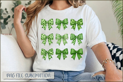 Retro Coquette St Patrick's Day PNG Sublimation Shetara Begum 