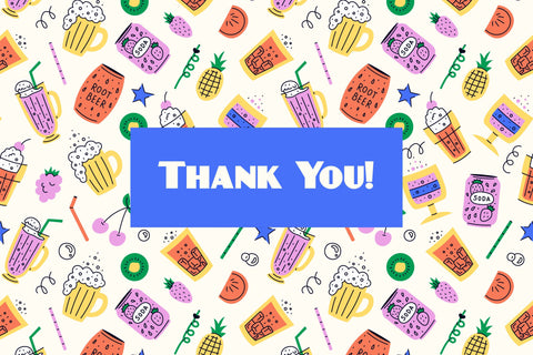 Retro Drinks Seamless Pattern Paper Digital Pattern Rin Green 