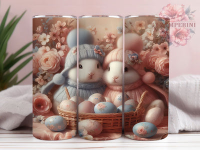 Retro Easter Bunny Rabbit 20oz Tumbler, Retro Bunny, Holiday Eggs, 20oz Wrap, Sublimation Design, Festive Style, PNG File Sublimation Li Zamperini 