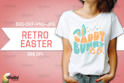 Retro Easter SVG. Retro Design. Easter Quotes SVG SVG Evgenyia Guschina 