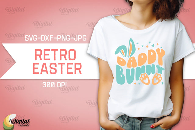 Retro Easter SVG. Retro Design. Easter Quotes SVG SVG Evgenyia Guschina 