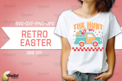 Retro Easter SVG. Retro Design. Easter Quotes SVG SVG Evgenyia Guschina 