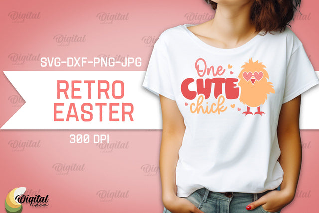 Retro Easter SVG. Retro Design. Easter Quotes SVG SVG Evgenyia Guschina 