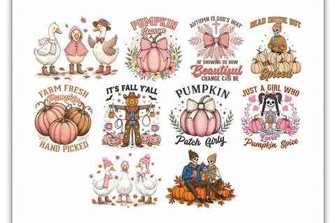 Retro Fall Sublimation Bundle Sublimation Shetara Begum 