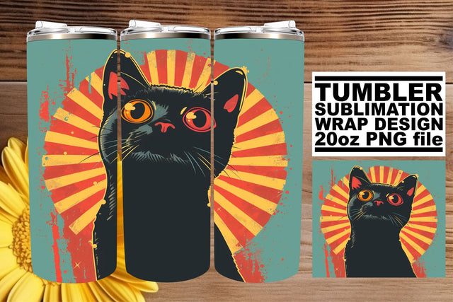 Retro Fauna Fun Tumbler Design, Vintage Sublimation Wrap, 20oz, Nostalgic Animal Art Sublimation afrosvg 