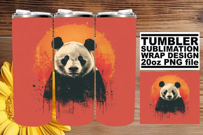 Retro Fauna Fun Tumbler Design, Vintage Sublimation Wrap, 20oz, Nostalgic Animal Art Sublimation afrosvg 