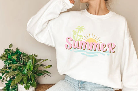 Retro Floral Summer Png, Summer Png, Retro Summer png, Summer Sublimation, Digital Download Sublimation Jagonath Roy 