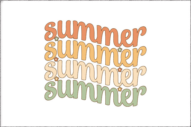 Retro Floral Summer Png, Summer Png, Retro Summer png, Summer Sublimation, Floral png, Png Sublimation, Digital Download Sublimation Jagonath Roy 