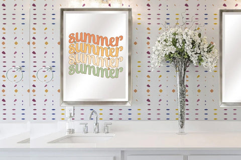 Retro Floral Summer Png, Summer Png, Retro Summer png, Summer Sublimation, Floral png, Png Sublimation, Digital Download Sublimation Jagonath Roy 