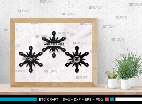 Retro Flower Monogram, Retro Flower Silhouette, Flower SVG, Cute Flower Svg, Flat Flowers Svg, Hippy Daisy Flower Svg, Flower Bundle, SB00552 SVG ETC Craft 