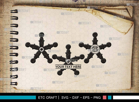 Retro Flower Monogram, Retro Flower Silhouette, Flower SVG, Cute Flower Svg, Flat Flowers Svg, Hippy Daisy Flower Svg, Flower Bundle, SB00552 SVG ETC Craft 