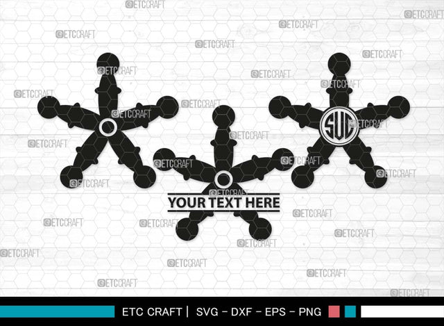 Retro Flower Monogram, Retro Flower Silhouette, Flower SVG, Cute Flower Svg, Flat Flowers Svg, Hippy Daisy Flower Svg, Flower Bundle, SB00552 SVG ETC Craft 