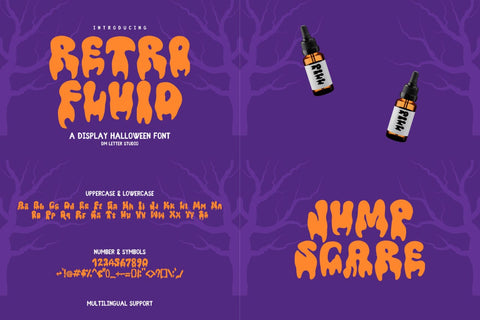 Retro Font & Monogram Bundle Font Font Dm Letter Studio 