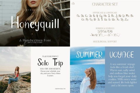 Retro Font & Monogram Bundle Font Font Dm Letter Studio 