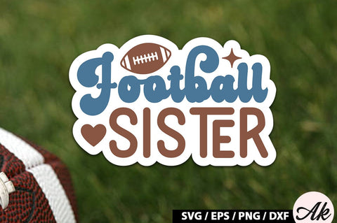 Retro Football Stickers SVG Bundle SVG akazaddesign 