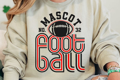Retro Football Team Svg, Player Number Svg, Football Team Template Svg Png, Football Mom Svg SVG DesignDestine 