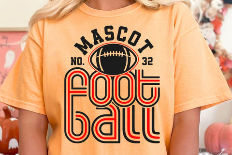 Retro Football Team Svg, Player Number Svg, Football Team Template Svg Png, Football Mom Svg SVG DesignDestine 