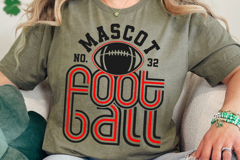 Retro Football Team Svg, Player Number Svg, Football Team Template Svg Png, Football Mom Svg SVG DesignDestine 