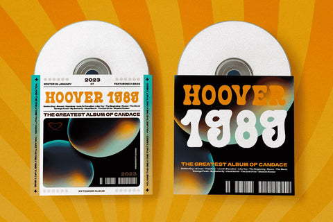 Retro Funky Font Mozarella 