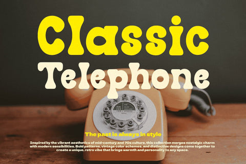 Retro Funky Font Mozarella 