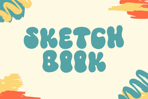 Retro Glow Font Font Dm Letter Studio 