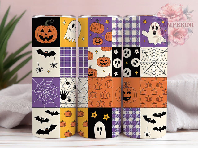 Retro Groovy Ghost Halloween Tumbler, Halloween Vibes Wrap, 20oz Sublimation PNG, Vintage Spooky Design, Cute Ghost Cup, Groovy Halloween Art, Pastel Halloween Tumbler Sublimation Li Zamperini 