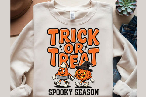 Retro Halloween Candy Corn PNG Designs Sublimation shah alam 