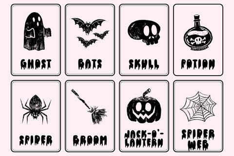 Retro Halloween Font Dm Letter Studio 