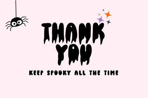 Retro Halloween Font Dm Letter Studio 