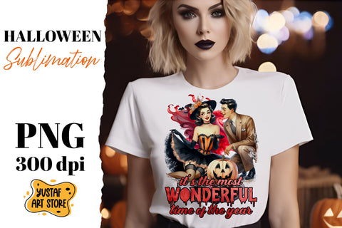 Retro Halloween sublimation design. Vampire sublimation. Sublimation Yustaf Art Store 